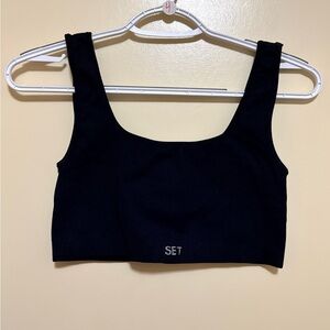 SET Active Black  Top